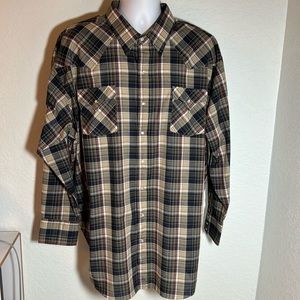 Men’s LS Western Style Shirt